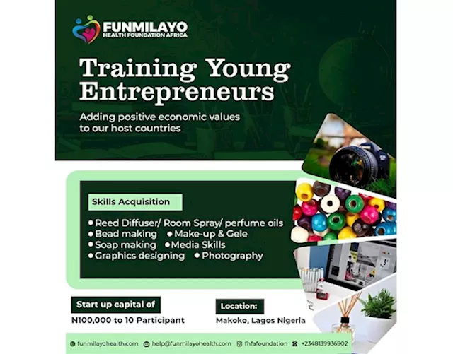 Funmilayo Health Foundation Hosts Skill Acquisition Event in Makoko