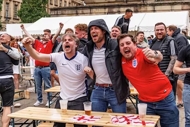 Cheer the Three Lions to the final at this Wednesday's FanZone at the Flag Market!