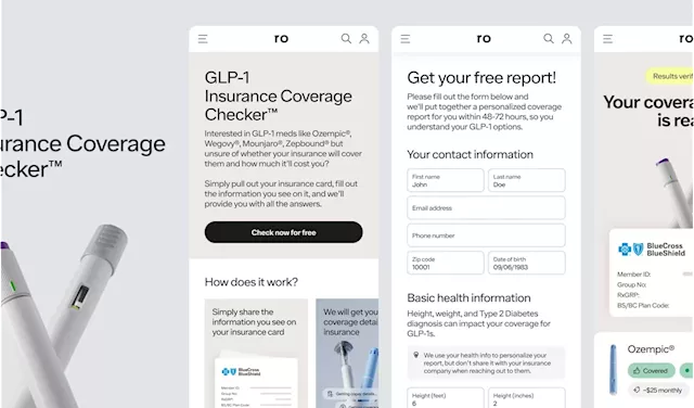 Digital health company Ro launches GLP-1 insurance-coverage checker to help patients navigate costs