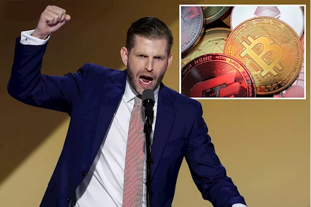  Eric Trump previews major Trump Org move into crypto as he charts the family company's future