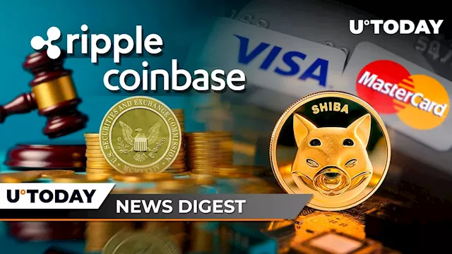 Crypto Industry Could Experience 'Ripple Effect,' Shiba Inu Launches On-ramp Feature with Visa and Mastercard, Goldman Sachs Reveals Massive Bitcoin ETF Holdings: Crypto News Digest by U.Today