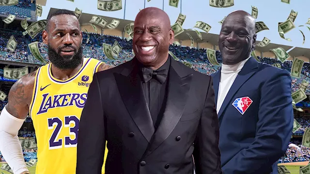 Magic Johnson turned $40m career NBA earnings into $1 billion business empire like Jordan, Tiger, and...