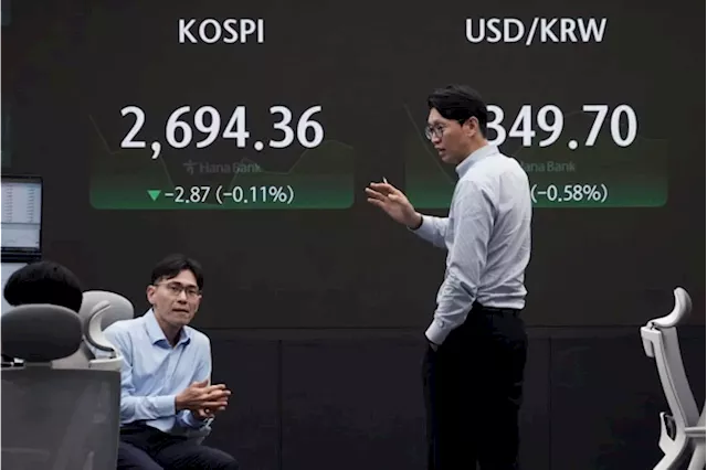 Asian stocks are mixed after Wall Street's best week of the year