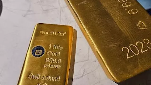 Gold market hits a milestone: the iconic 400oz bar now worth $1 million