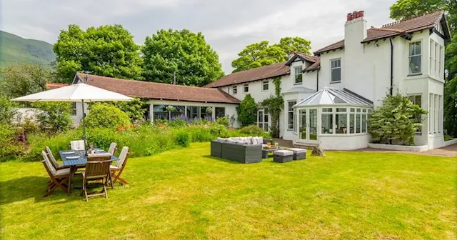 Beautiful East Dunbartonshire country home with swimming pool hits market