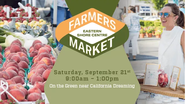 Eastern Shore Centre to host inaugural farmers market in September