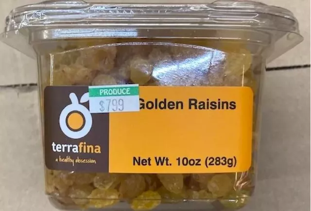 Golden raisins recall: N.J. company’s product could be deadly for those with allergies