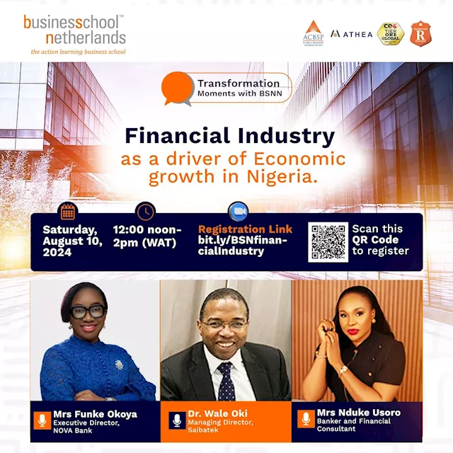 Financial industry as a driver for economic growth in Nigeria