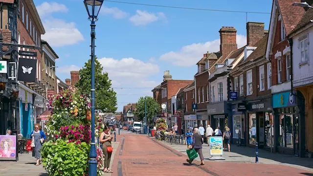 Pretty English market town is home to European-style flower attraction and overlooked lido...