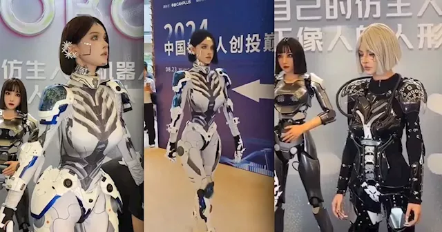 Chinese Company Busted Showing Off Humanoid Robots That Actually Have Humans Inside