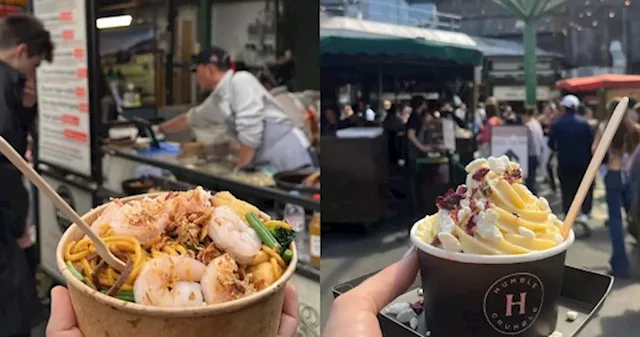 Exploring TikTok-famous stalls and must-eat delights at London's Borough Market