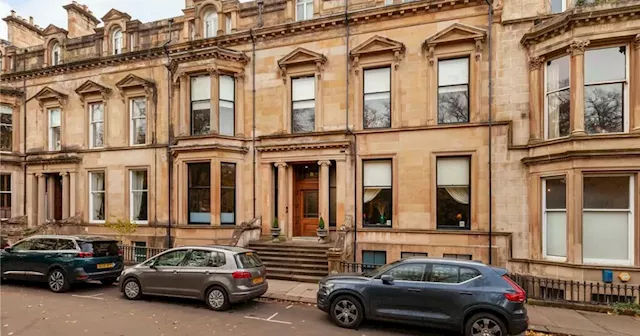 Beautiful Victorian Glasgow west end flat hits the market for under £600k