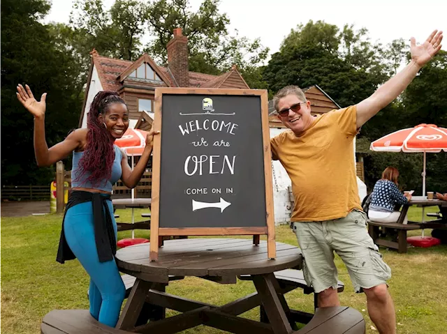 Halfway House café on the Wrekin back open for business after charity takeover