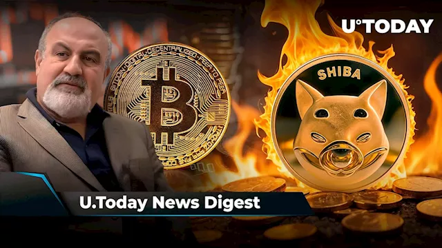 'Black Swan' Author Taleb Breaks Down Trigger Behind Bitcoin Сrash, SHIB Burns Skyrocket 708%, BlackRock Did Not Sell During Crypto Market Collapse: Crypto News Digest by U.Today