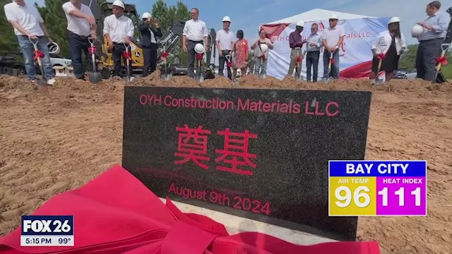 Chinese company breaks ground on new Prairie View factory, promising hundreds of jobs