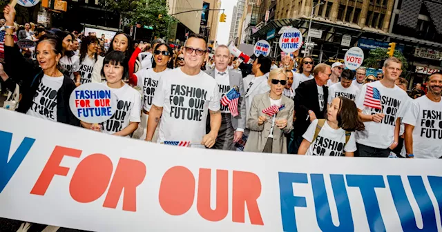 Why the fashion industry is marching for democracy