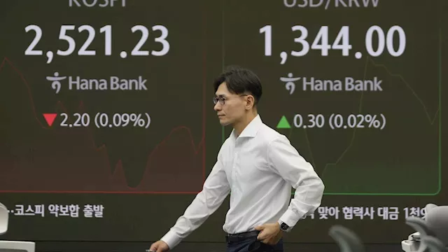 Stock market today: Asian benchmarks dip after Wall Street's mixed finish