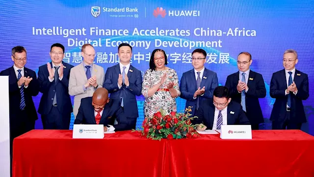 Huawei And Standard Bank Sign Strategic Co-Operation Agreement To Accelerate Intelligent Finance