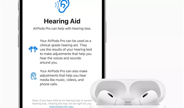 Apple turning AirPods into hearing aids underscores effort to crack massive health market