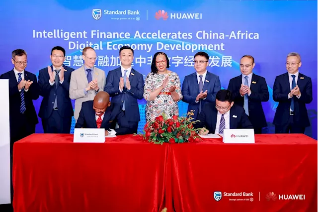 Huawei and Standard Bank sign strategic deal to accelerate intelligent finance