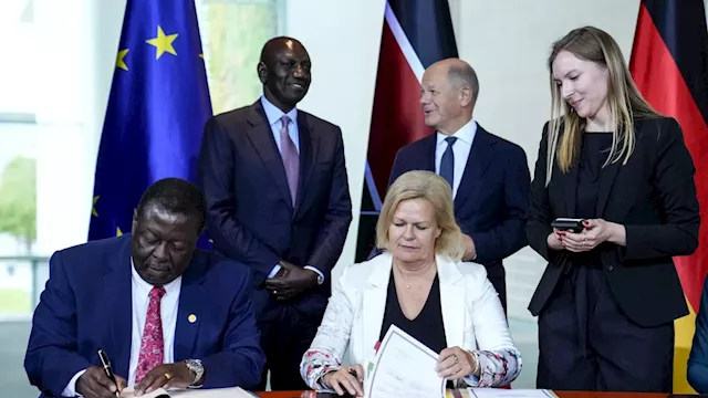 Germany signs agreement with Kenya to bring in skilled workers and plug labor market gaps