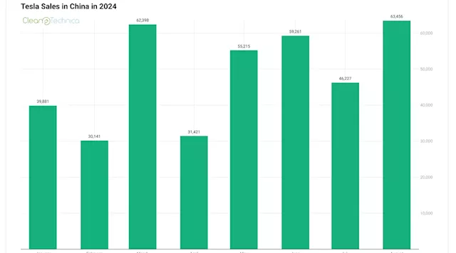 Tesla Sales & Market Share Trends in China