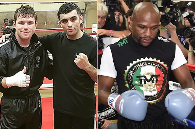 Boxer reveals difference in earnings he pocketed in sparring sessions with Floyd Mayweather and Canelo...