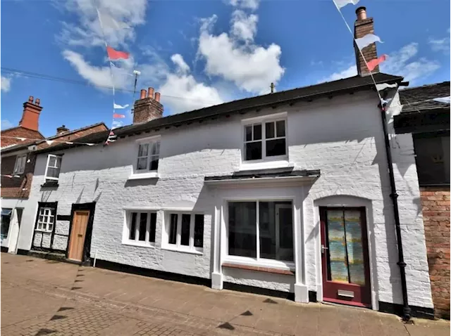 Market Drayton town centre shop with accommodation for sale