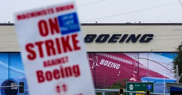 Boeing CEO says the company will furlough employees soon to preserve cash during labor strike