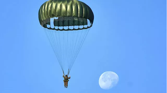 Parachutists commemorate 80th anniversary of Operation Market Garden in the Netherlands