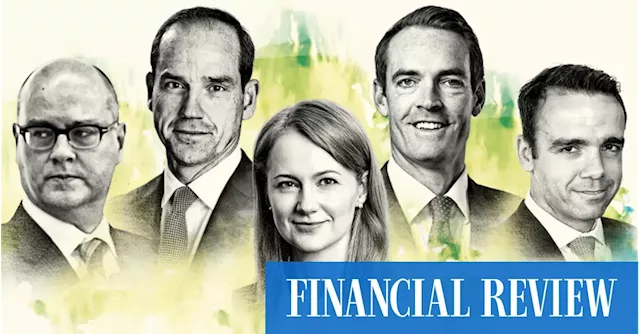 AFR Power list 2024: The top deal makers in the investment banking sector are Kelvin Barry, Michael Stock, Dragi Ristevski and Laura Golis, Nick Sims and Andrew Chong, Matthew Grounds and Luke Bentvelzen