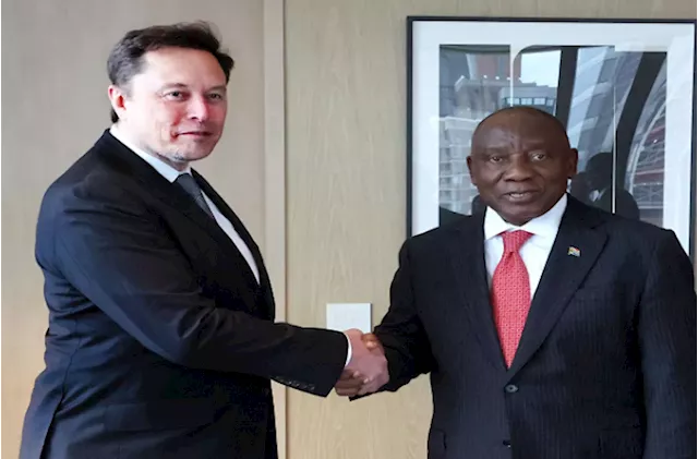 Ramaphosa meets Elon Musk in US for R2 trillion investment drive