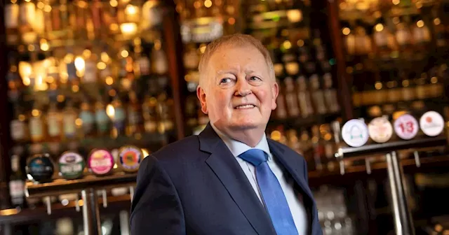 Business is ‘very difficult’, says Charlie Chawke as rising interest charges and energy costs hit profits at three of his pubs