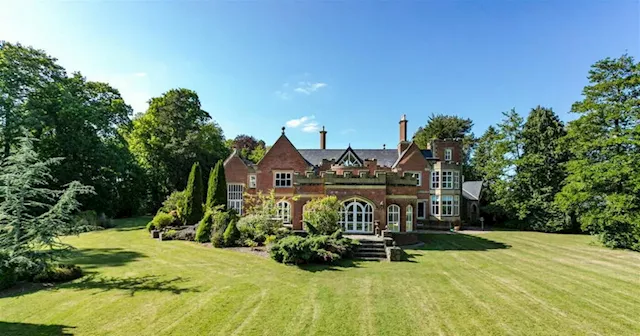 Millionaire lottery winner's mansion on the market