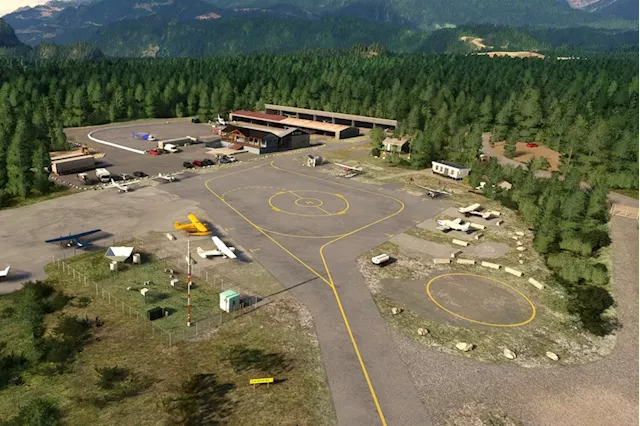 Squamish Airport featured by U.K. company on Microsoft Flight Simulator