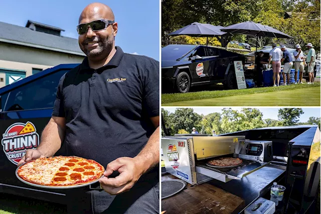  This Tesla Cybertruck can cook pizza in just 2 minutes: 'Gets it done like nobody’s business'