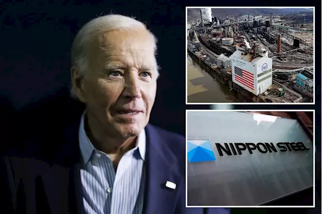 Biden to block nearly $15B sale of US Steel to Japanese company Nippon despite CEO's warnings: report