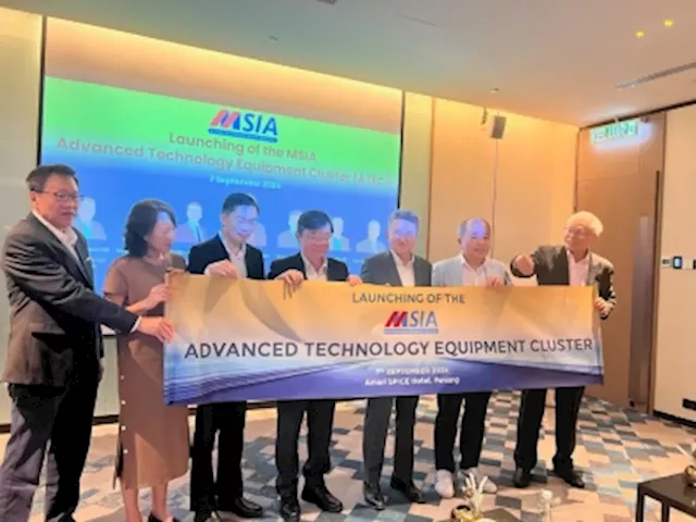 Miti says creation of advanced technology equipment cluster to supercharge local tech industry, create multibillion firms