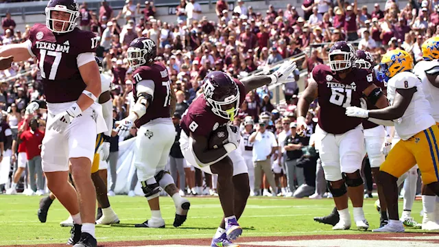 Halftime: Texas A&M Aggies Handling Business vs. McNeese In Early Blowout