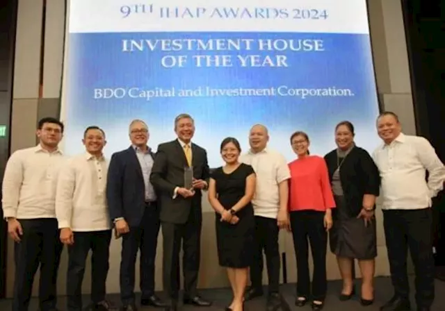 BDO Capital remains as PH's top investment house for 7th year