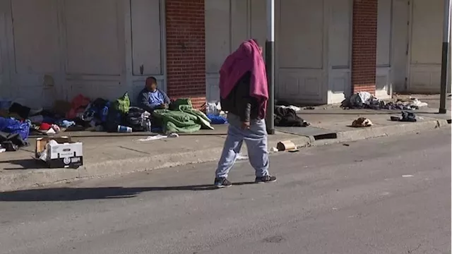 Business concerned with homeless encampment under West Commerce Street Bridge