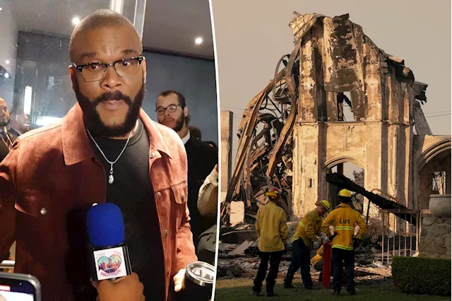 Tyler Perry calls out insurance companies for canceling 'millions of policies' ahead of LA fires: 'Pure greed'