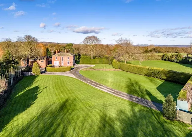 Five bedroom manor house in rural South Shropshire goes on the market for £1.5million