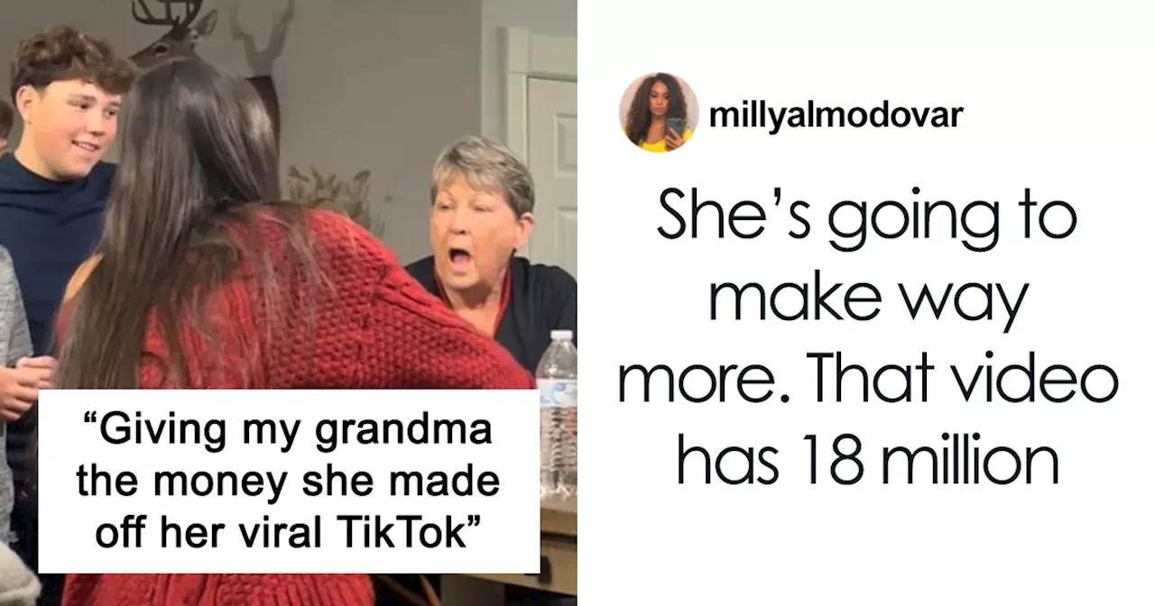 Granddaughter Gives Viral Video Earnings to Grandma