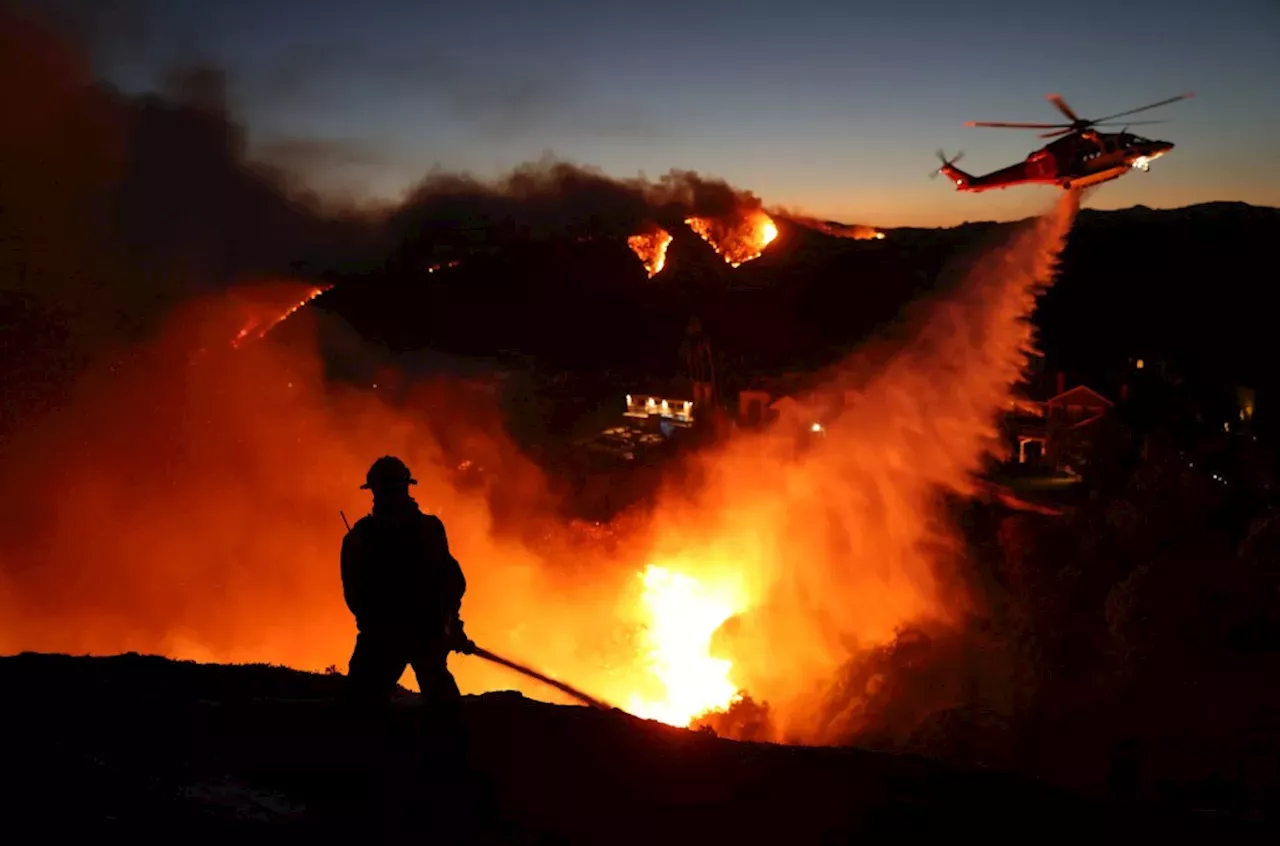 Wildfires Spark Panic in Los Angeles Suburb, Music Industry Offers Relief