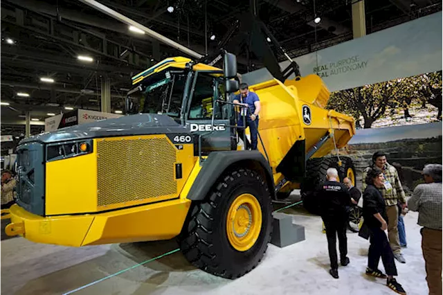 Farming tech is on display at CES as companies showcase their green innovations and initiatives