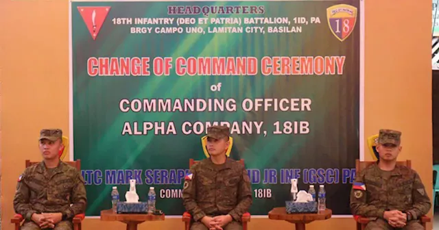 18IB designates new Alpha Company commander